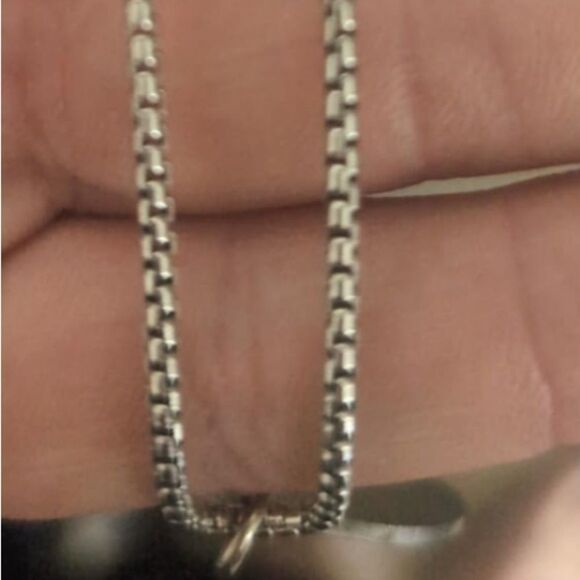 New Solid 925 Sterling Silver 2MM Round Box Chain Necklace 24” Chain - Picture 6 of 9